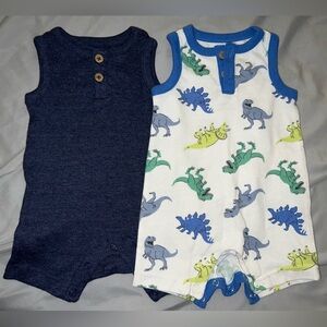 Name your price 🤍 Infant baby garanimals snap jumpsuit 3-6m